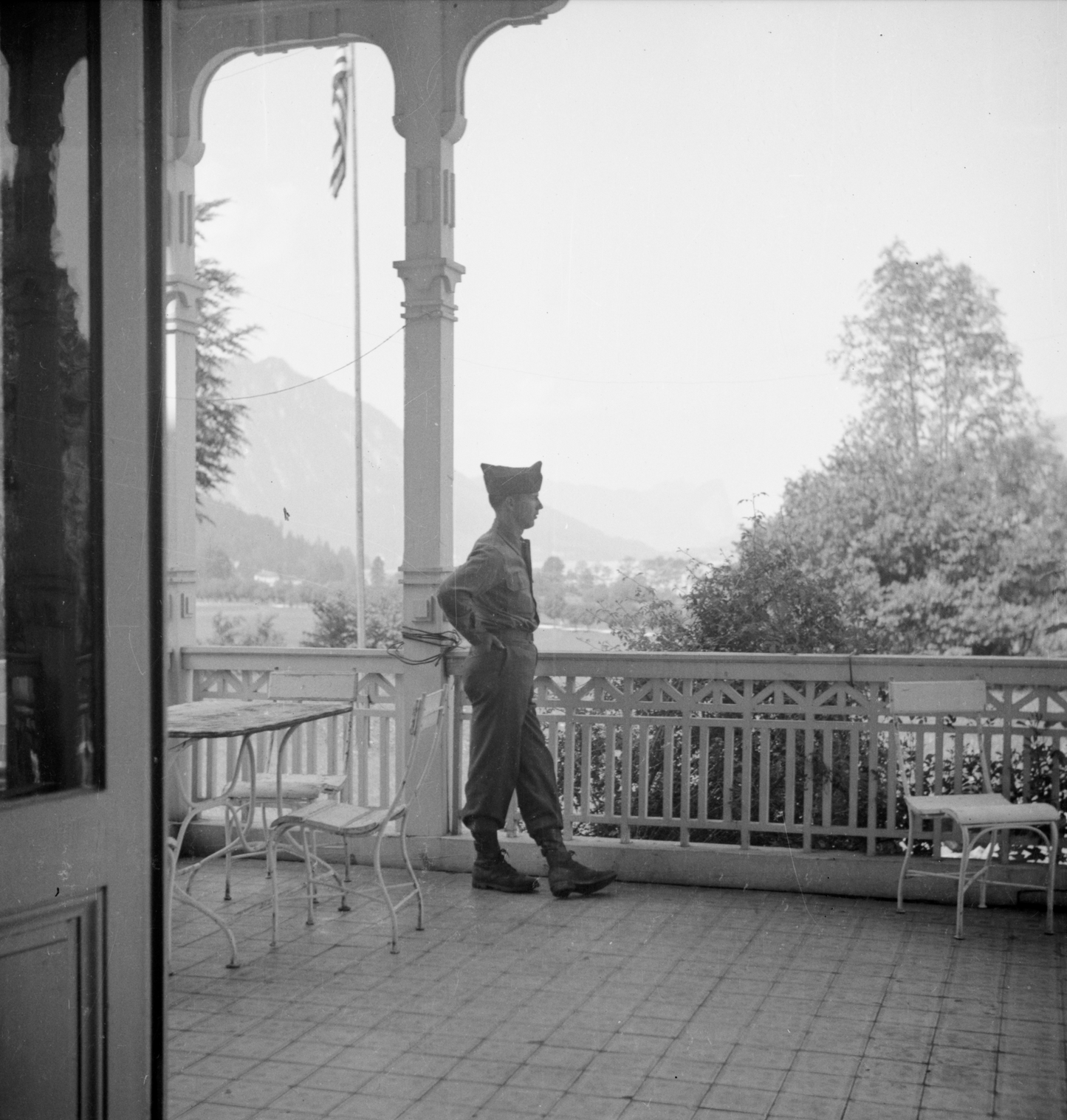 Morning Colors - Weissenbach, Austria, 1945